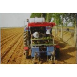 3-BIGDEL Sebze fide dikim makinesi 6 sıralı traktöre takılan model